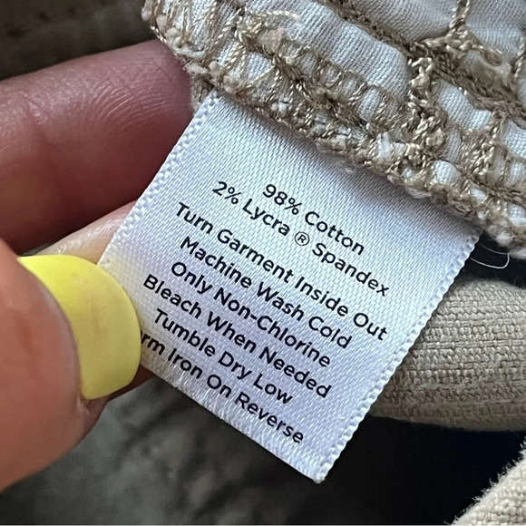 Talbots corduroy pants boot cut tan brown 14 - Picture 7 of 8